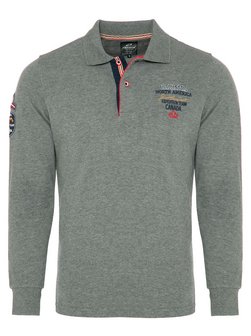 Herren Langarm-Polo