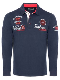 Herren Langarm-Polo