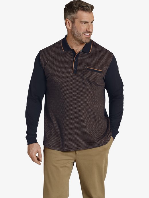 Herren Langarm-Poloshirt - EARL BEDWYR