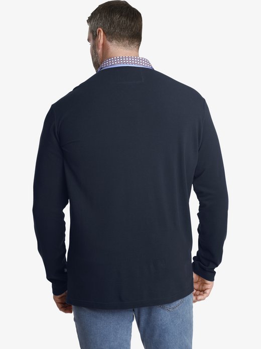 Herren Langarm-Poloshirt - EARL CHAD