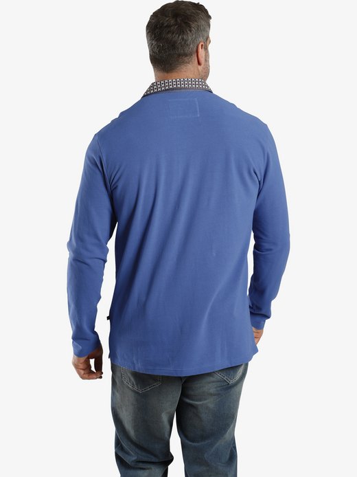 Herren Langarm-Poloshirt - EARL CHAD