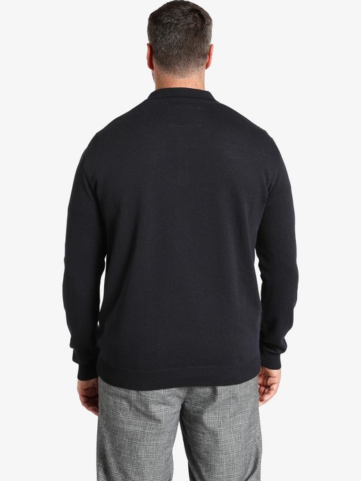 Herren Langarm-Poloshirt - EARL JERRY