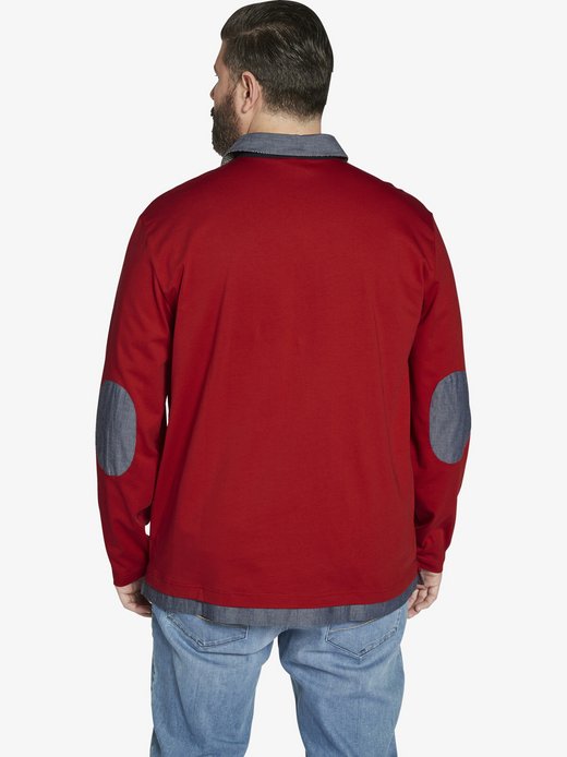 Herren Langarm-Poloshirt - EARL SWEENEY
