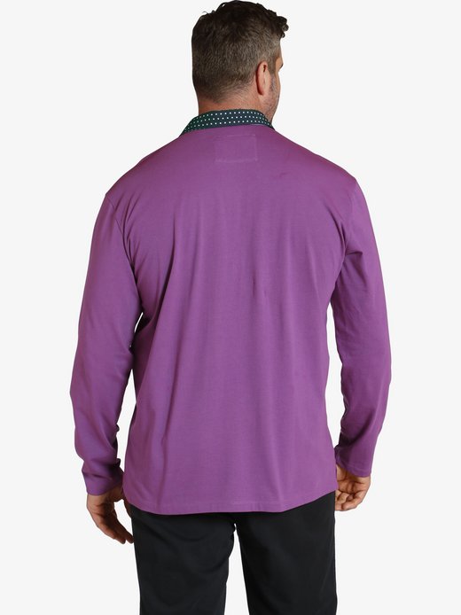 Herren Langarm-Poloshirt - EARL WYETT