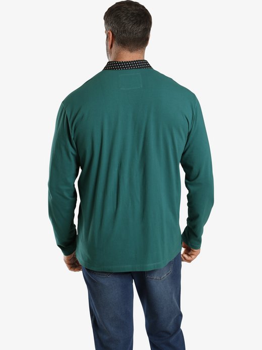 Herren Langarm-Poloshirt - EARL WYETT