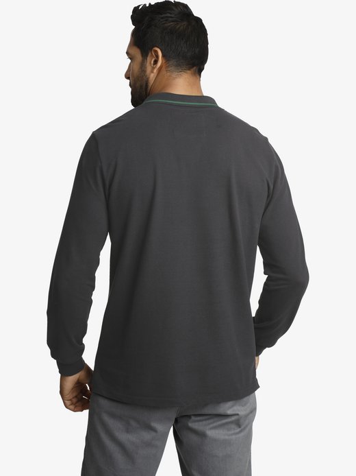 Herren Langarm-Poloshirt - ELLIS