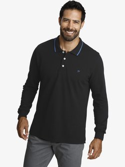 Herren Langarm-Poloshirt - ELLIS