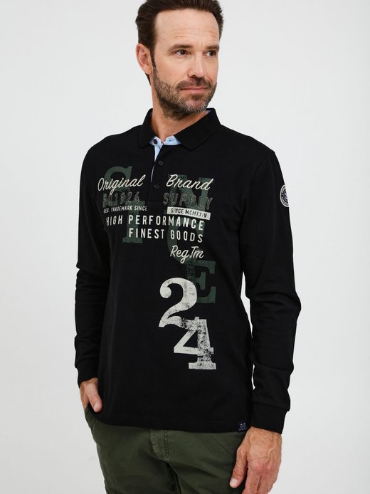 Herren Langarm-Poloshirt - FQRagnvald