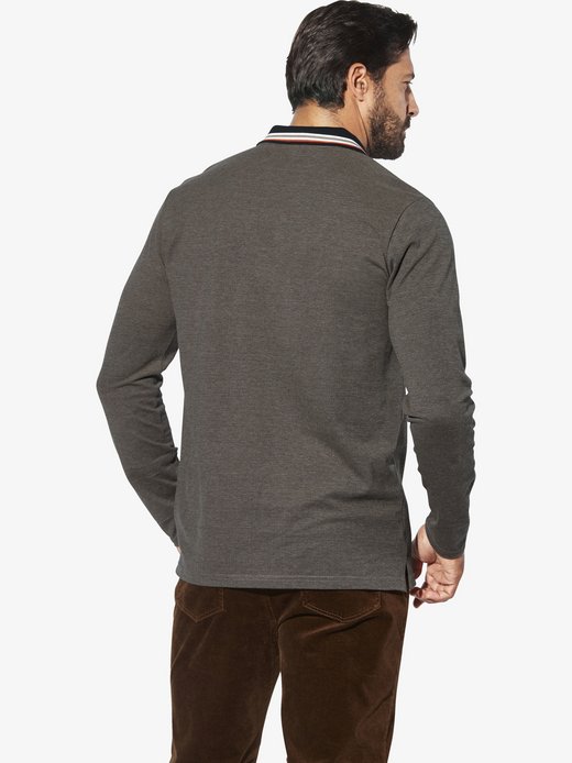 Herren Langarm-Poloshirt - KNUTSEN