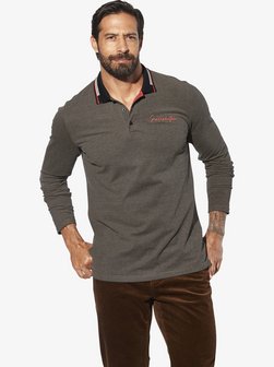 Herren Langarm-Poloshirt - KNUTSEN