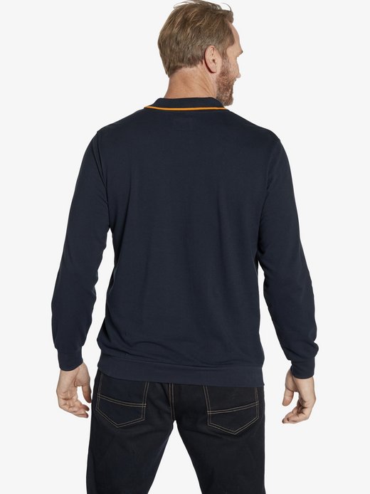 Herren Langarm-Poloshirt - LOKI