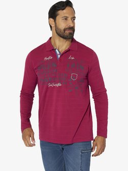 Herren Langarm-Poloshirt - MAKSE