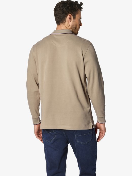 Herren Langarm-Poloshirt - MILANVETZO