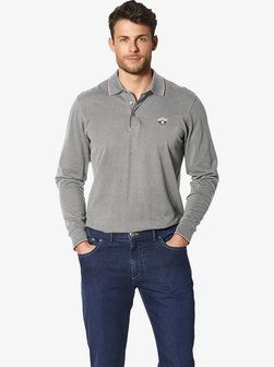 Herren Langarm-Poloshirt - MILANVETZO