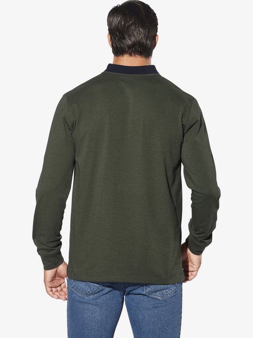 Herren Langarm-Poloshirt - OLSLAND