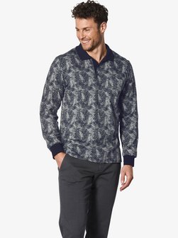 Herren Langarm-Poloshirt - PIETASTO