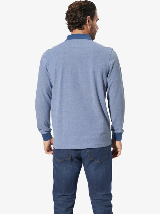 Herren Langarm-Poloshirt - ULDOR