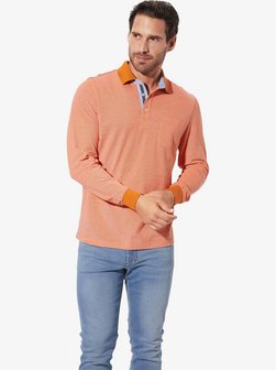 Herren Langarm-Poloshirt - ULDOR