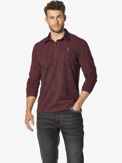 Herren Langarm-Poloshirt - ZUPATERRI