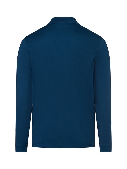 Herren Langarm-Poloshirt - bügelleicht