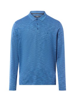 Herren Langarm-Poloshirt - bügelleicht