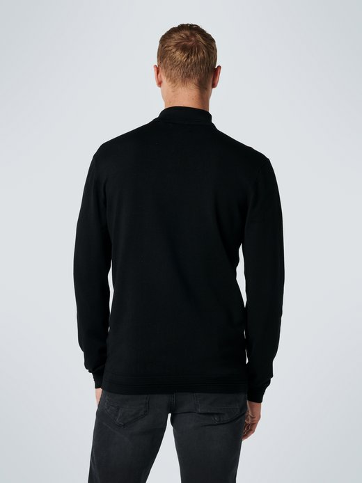 Herren Langarm Poloshirt