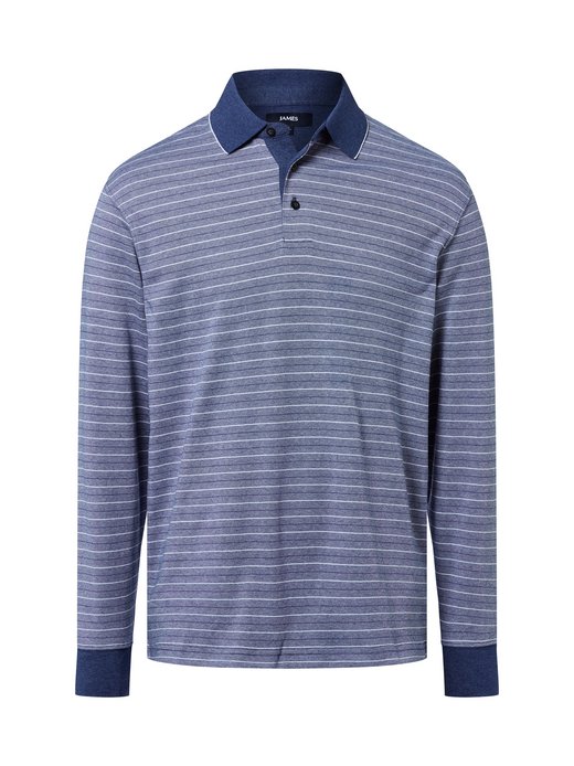 Herren Langarm-Poloshirt