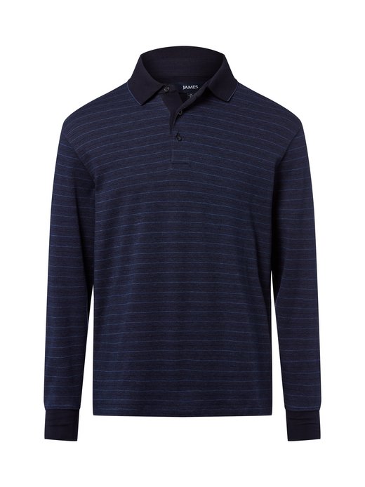 Herren Langarm-Poloshirt