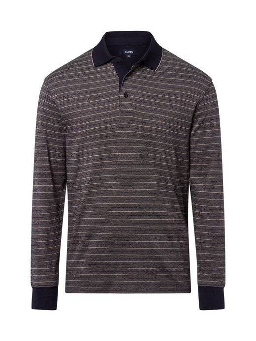 Herren Langarm-Poloshirt