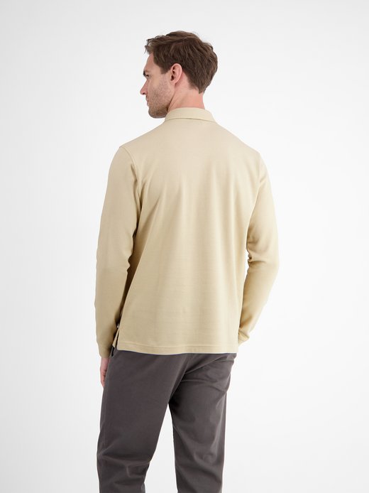 Herren Langarm-Poloshirt