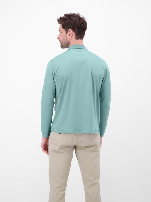 Herren Langarm-Poloshirt