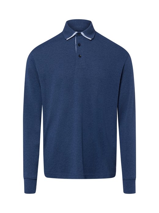 Herren Langarm-Poloshirt