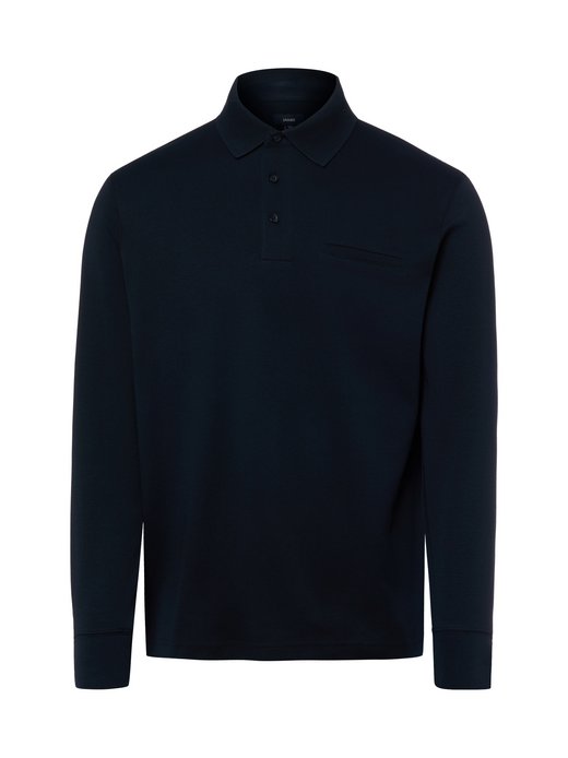 Herren Langarm-Poloshirt
