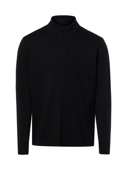 Herren Langarm-Poloshirt