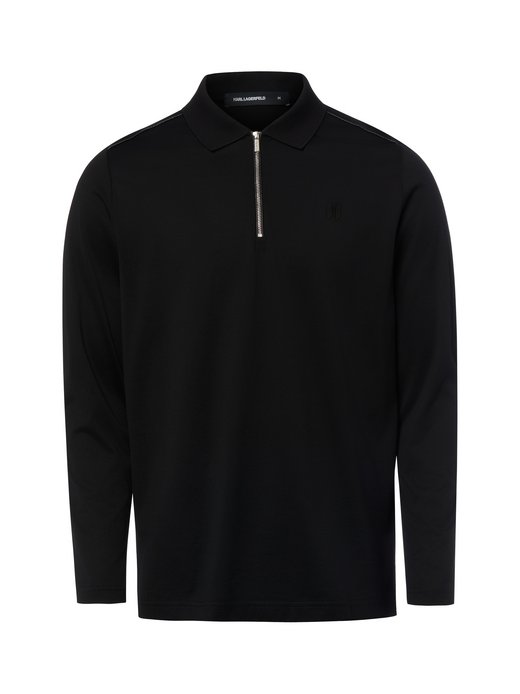 Herren Langarm-Poloshirt