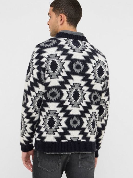 Herren Langarm-Sweater
