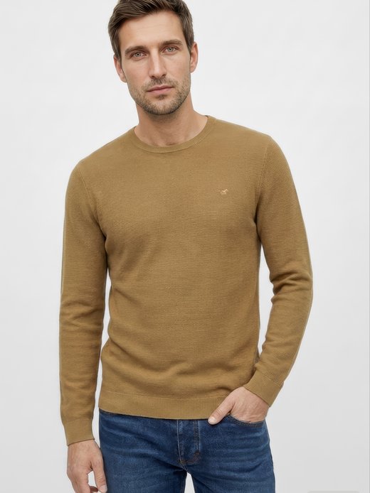 Herren Langarm-Sweater