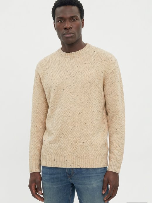 Herren Langarm-Sweater