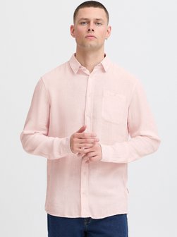 Artikelbild Herren Langarmhemd - BHBobby von BLEND in rosa meliert