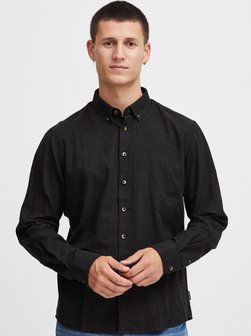 Artikelbild Herren Langarmhemd - BHBurley von BLEND in schwarz uni