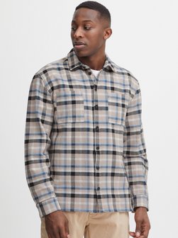 Artikelbild Herren Langarmhemd - CFAugust von CASUAL FRIDAY in blau gemustert