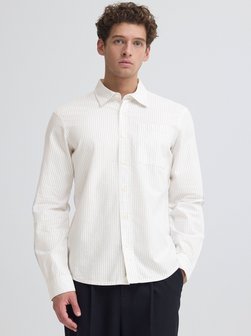 Herren Langarmhemd - CFJaevon Seersucker