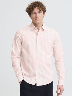 Herren Langarmhemd - CFOrlyn Striped