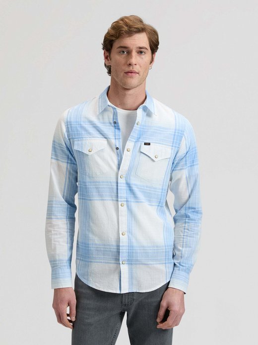 Herren Langarmhemd - Clean Western