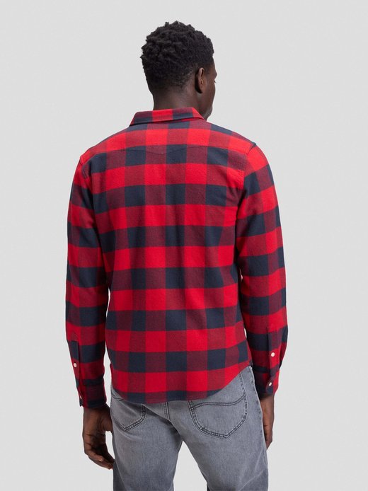 Herren Langarmhemd - Clean Western