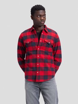 Herren Langarmhemd - Clean Western