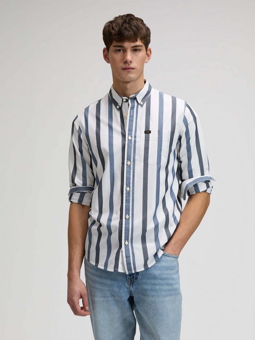 Herren Langarmhemd - Lee Button Down