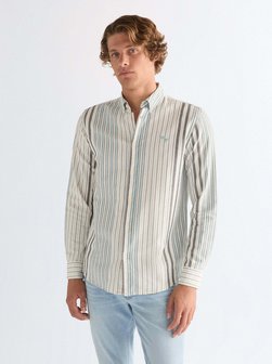 Herren Langarmhemd - Oxford
