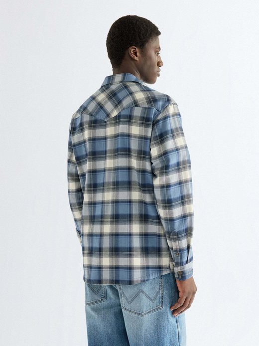 Herren Langarmhemd - Western Utility