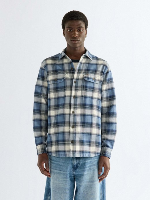 Herren Langarmhemd - Western Utility